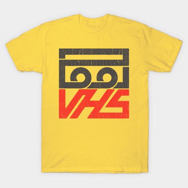 VHS retro logo T-Shirt by trev4000